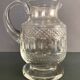 Cut crystal jug