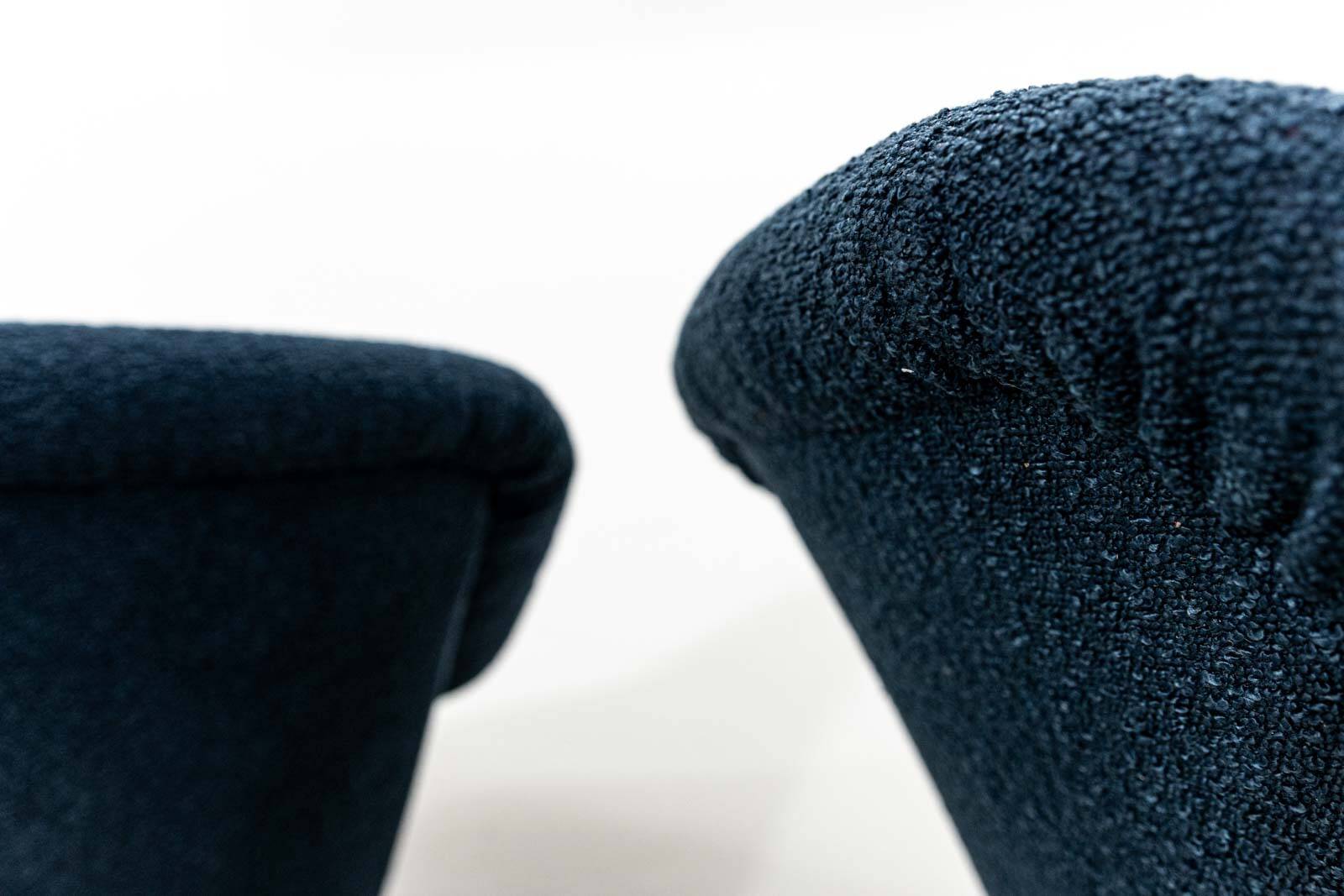 Space age Köln1, VEB Sitzmöbelwerke, Germany, 1970s, set of 2