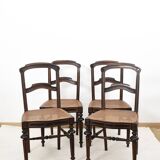 Cane bistro chairs