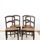 Cane bistro chairs