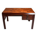 Rosewood desk by Jean Gillon for Italma. Brazil 1970's