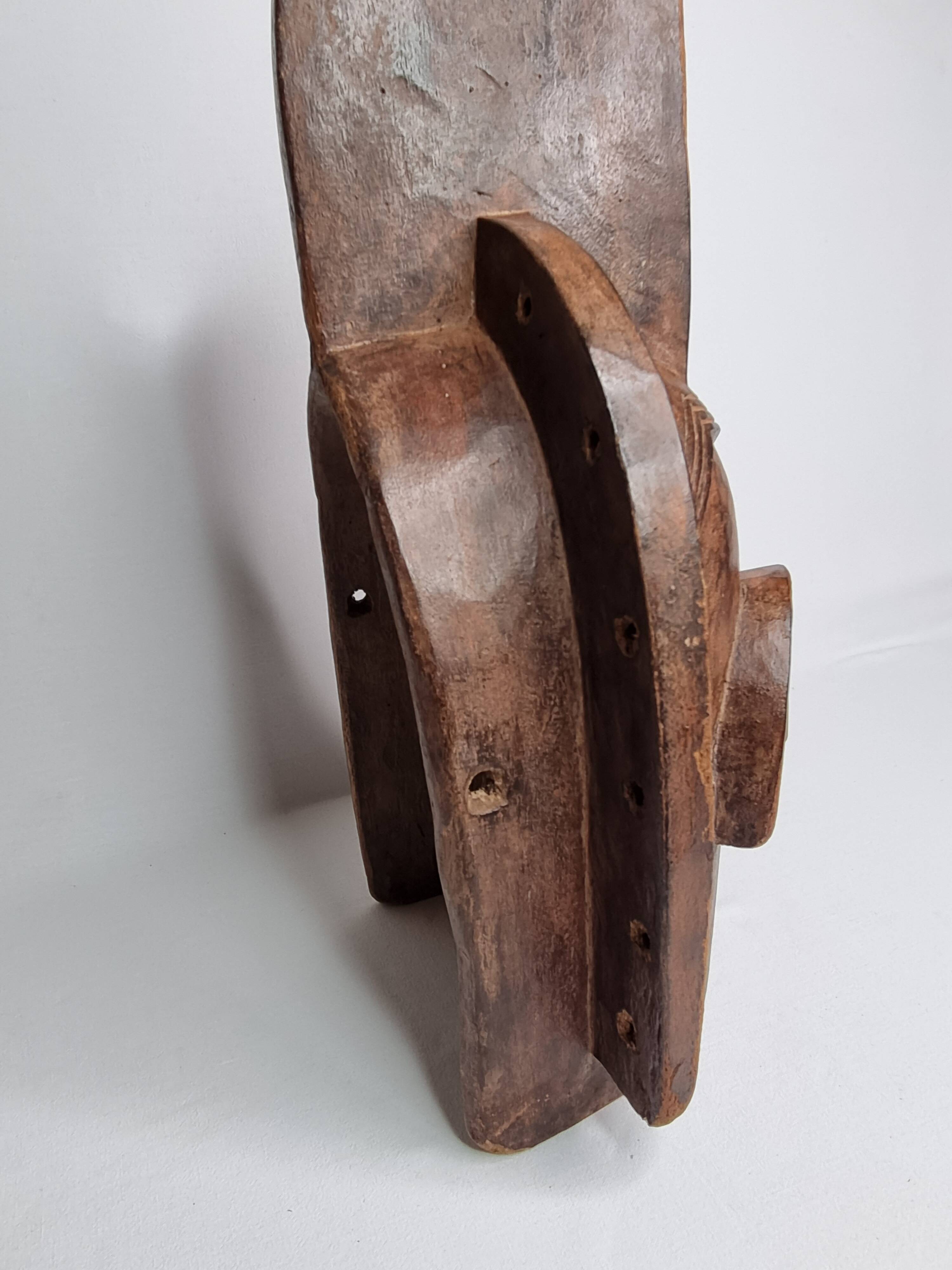 Traditional Emboli Mask – Bakota Tribal Art, Gabon, 1950s-60s