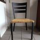 Italian designer rope chair in the Spinetto/Gio Ponti style