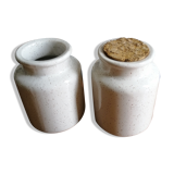 2 sandstone pots