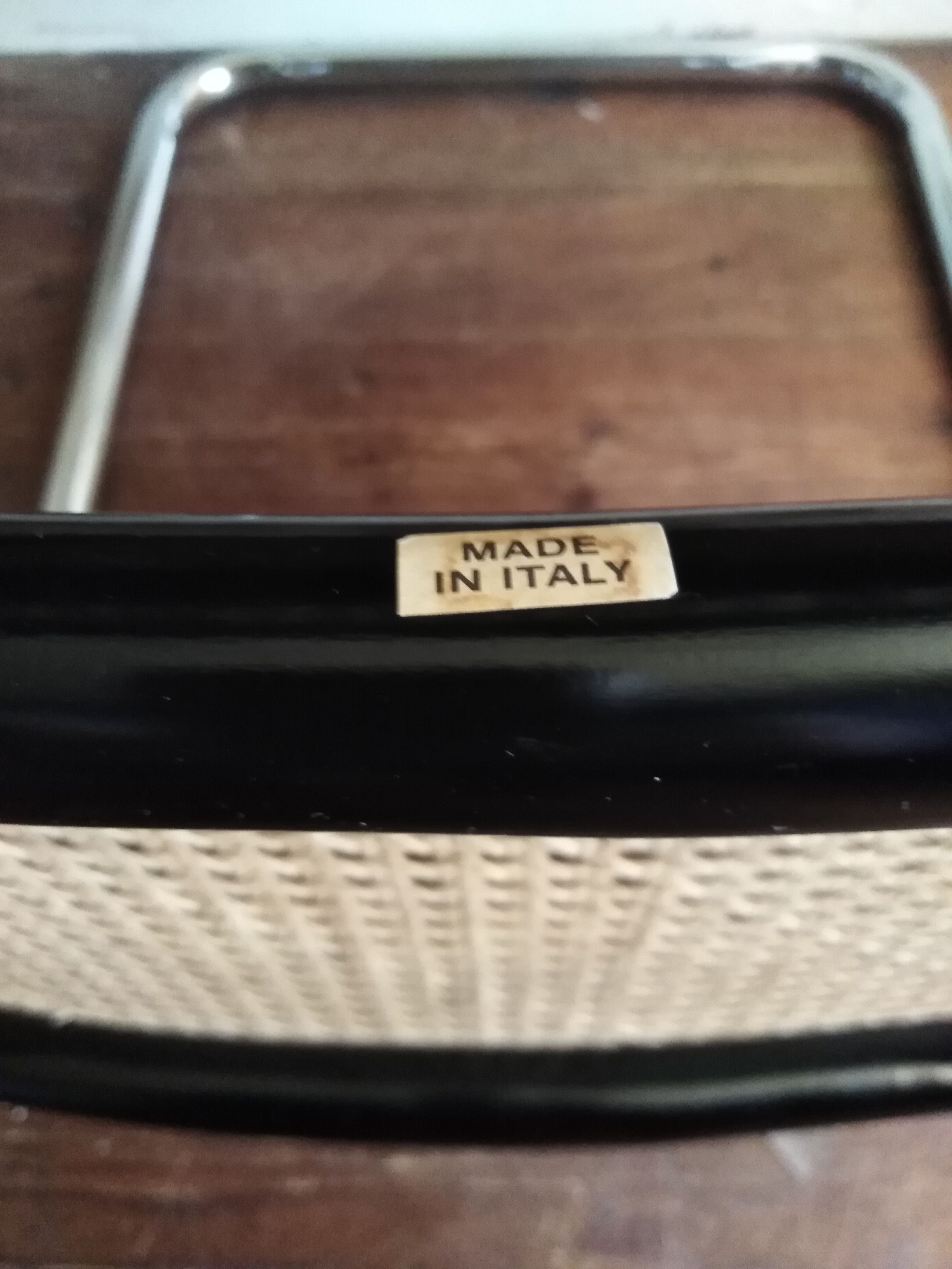 4 chairs Marcel Breuer B32 Cesca 1970