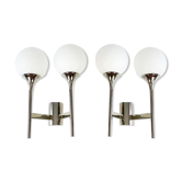 Paire d'appliques Sciolari