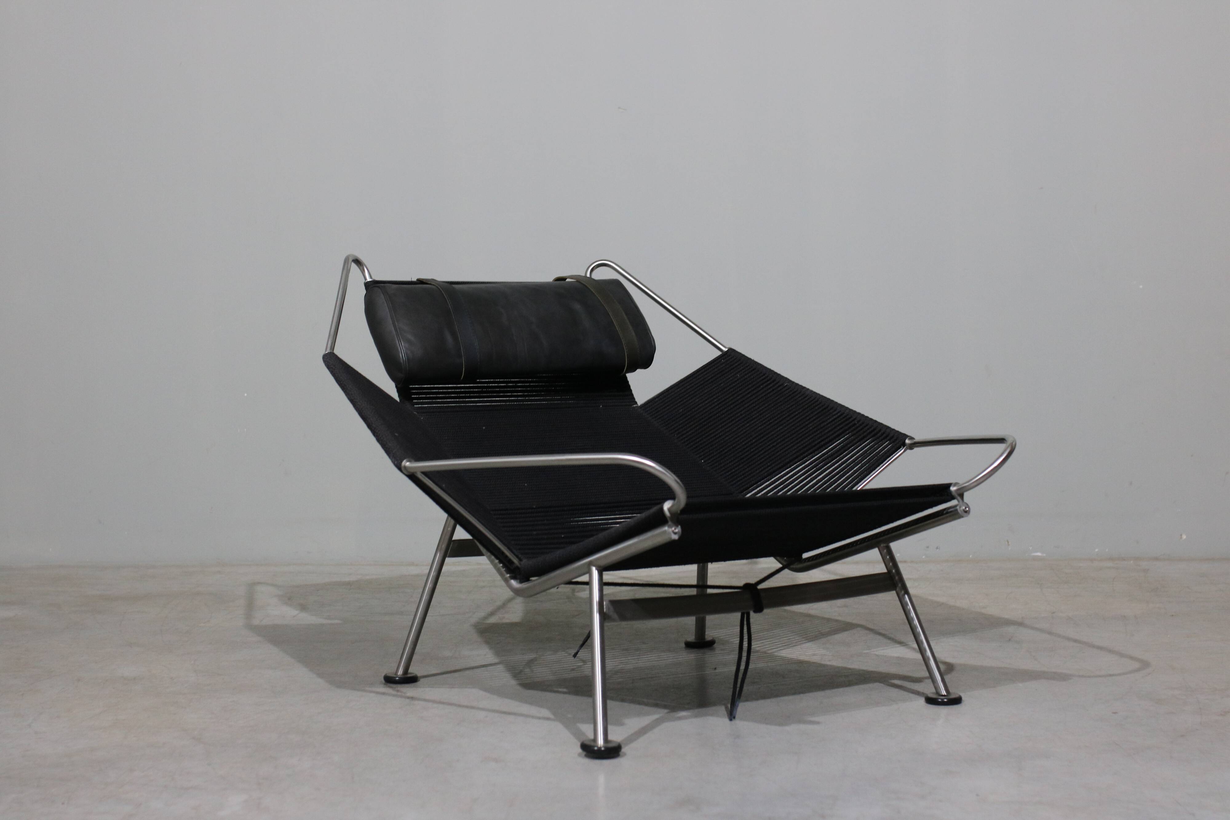 Flag Halyard Lounge Chairs by Hans Wegner