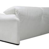 Cassina leather sofa Maralunga model