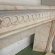 Louis XVI Style Fireplace In Pink Veined Marble XX Century