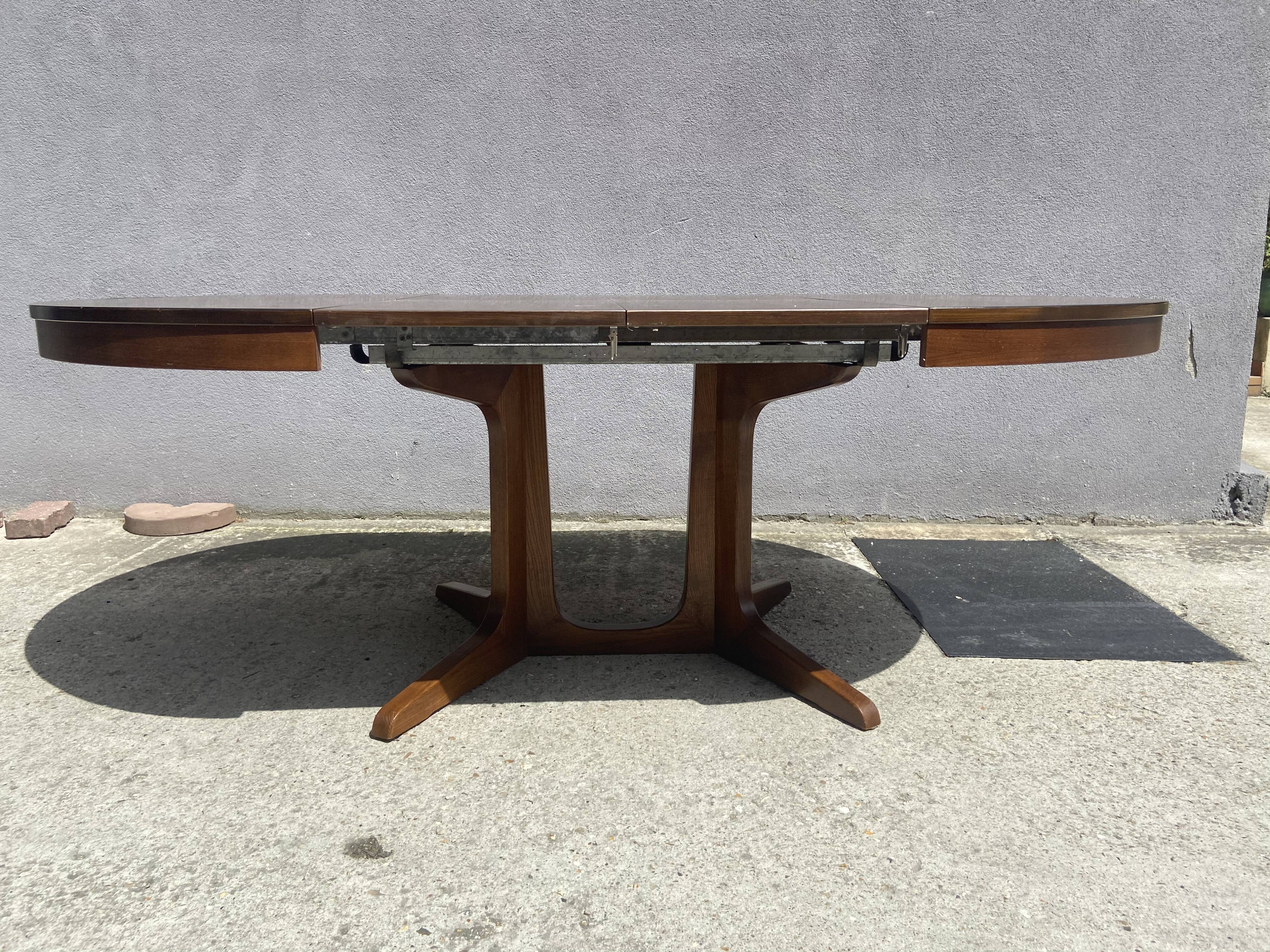 Baumann 1950s wooden dining table