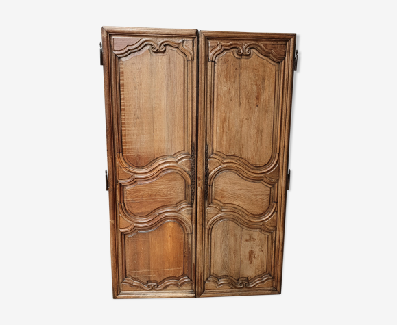Paire de portes en chene XVIIIéme