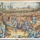 Double-sided school poster signed herouar collection rossignol verdun june 1940