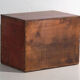Antique chest painted in pine wood – China, circa 1930