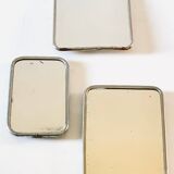 Collection of 3 vintage barber mirrors