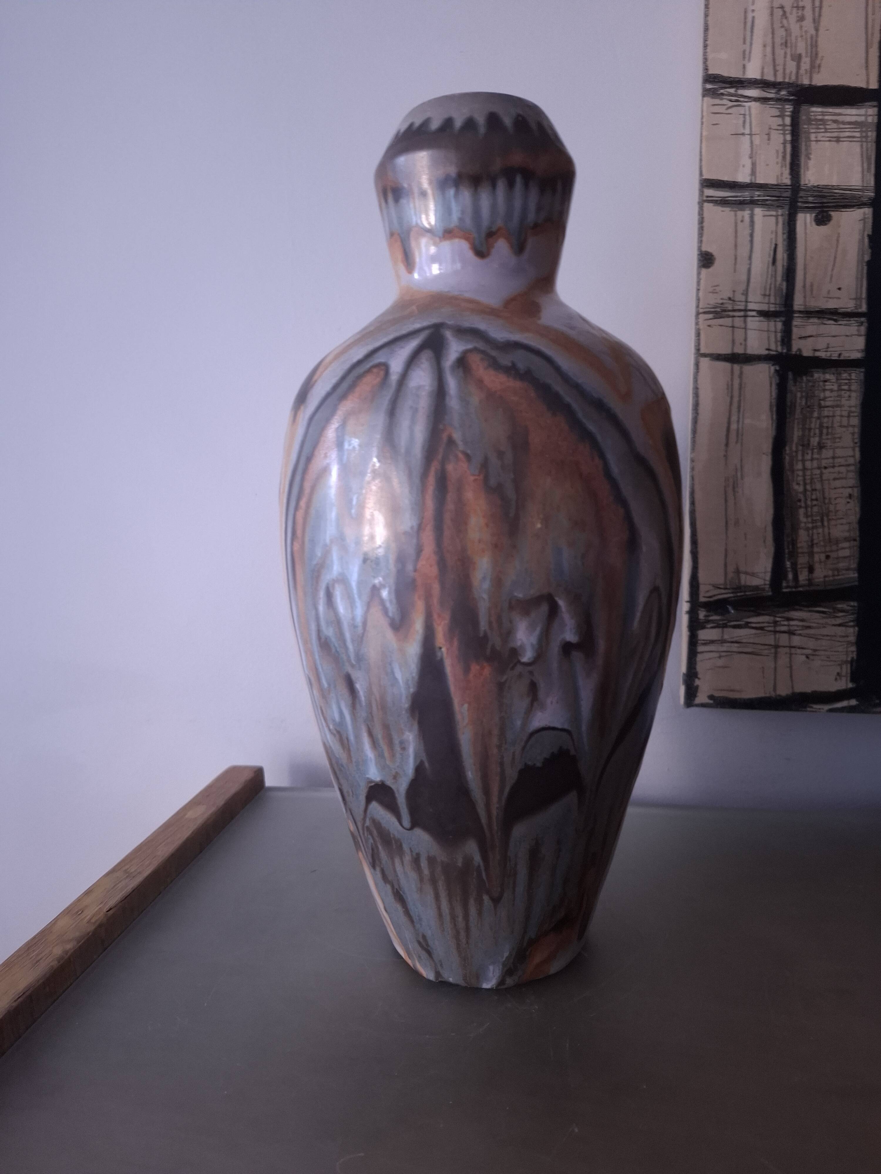 50's ceramic vase