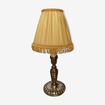 Brass table lamp