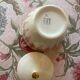 Vintage Digoin earthenware sugar bowl