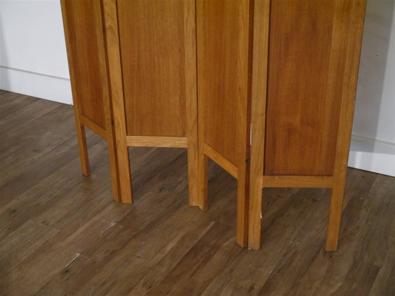 Scandinavian wooden screen 1950