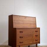 Danish teak secretary
