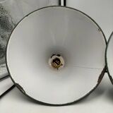 Enamelled sheet metal cone suspensions