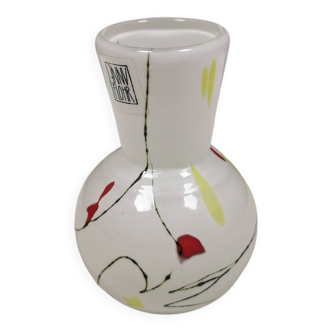 Beautiful Keyhole vase from Anna Flohr glassworks