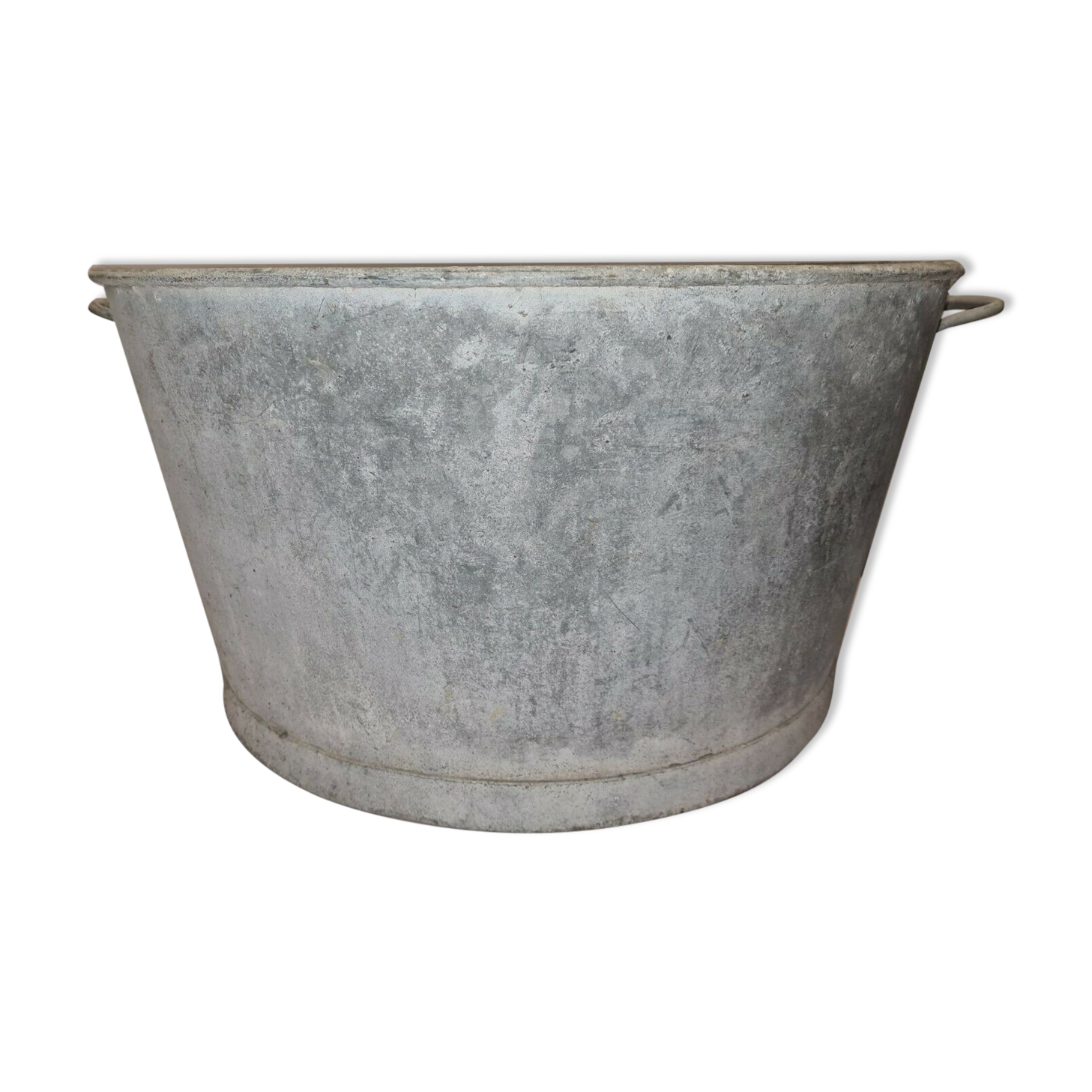 Bac en zinc bassine