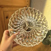 Vintage compartmentalised plate