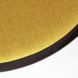 Paire de chaises pivotantes vintage – Design allemand des années 1970 – Hêtre laqué noir