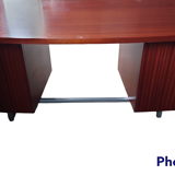 Desk 1960/1970 signed ciolino in accajou