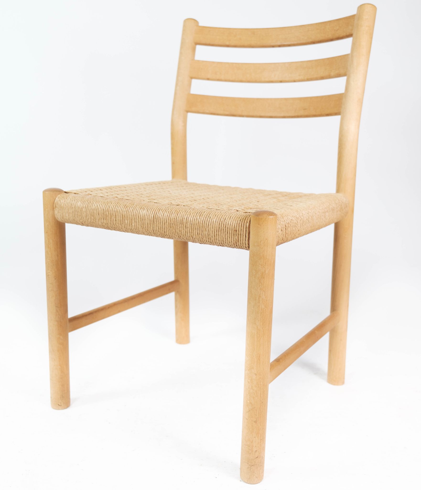 A set of four Kurt Østervig oak dining chairs for K.P. Møbler
