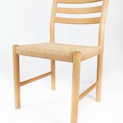 A set of four Kurt Østervig oak dining chairs for K.P. Møbler