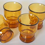 Verres ambrés Pernod