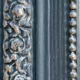 Mirror louis philippe 75x105 gray blue