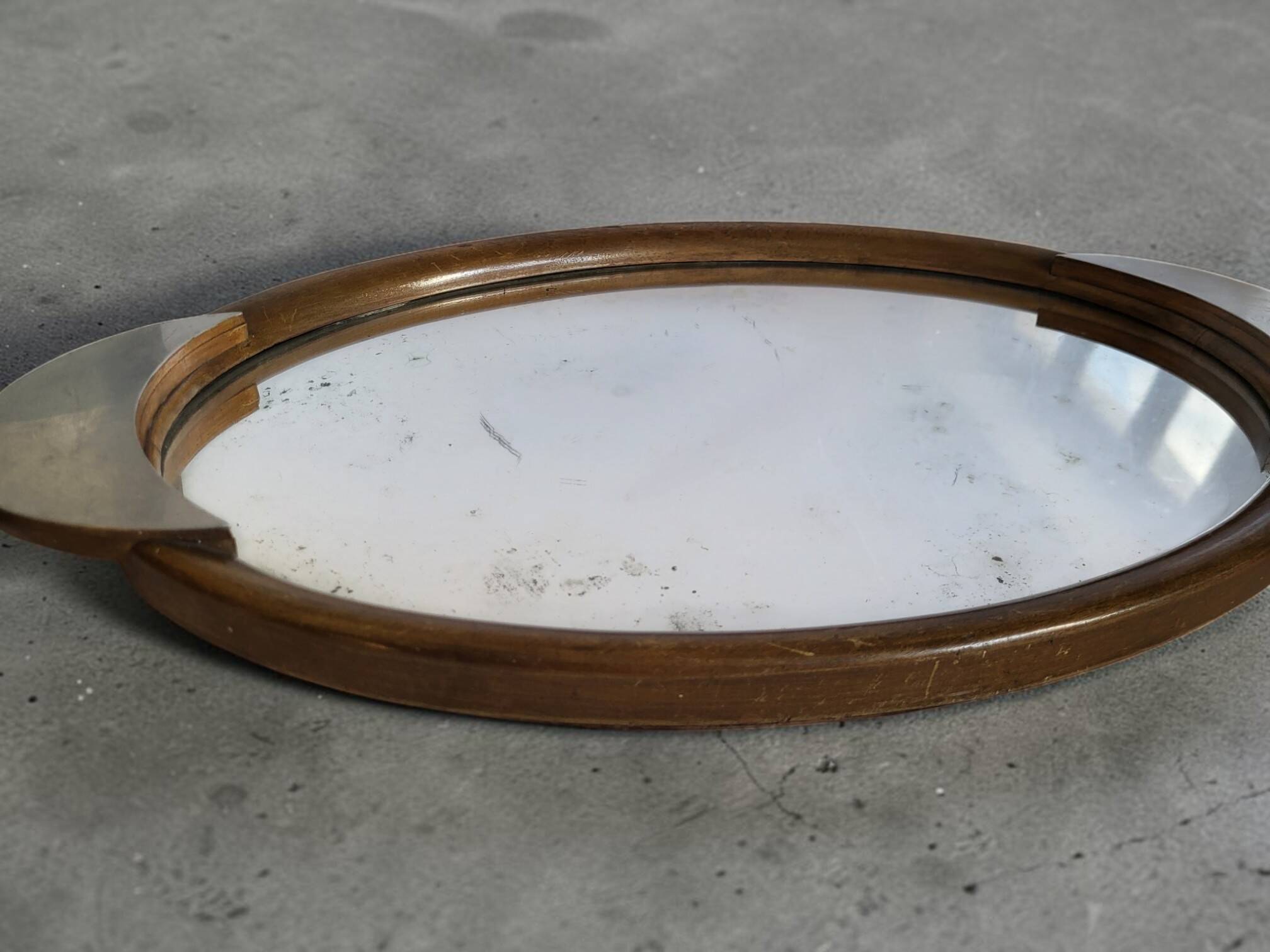 Art Deco mirror plateau