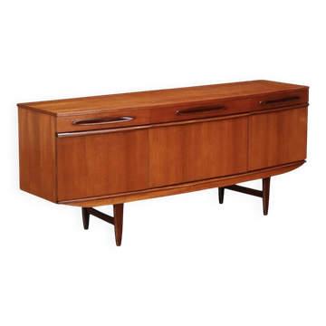 1960s English buffet, brown, teak veneer