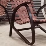 Pair of Jan Vanek armchairs for Up Zavody 1930