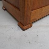 Vintage oak console sidetable 1930's