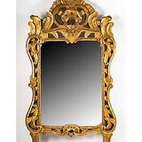 Regency mirror in Gilded Wood