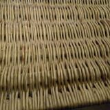 Rattan travel trunk