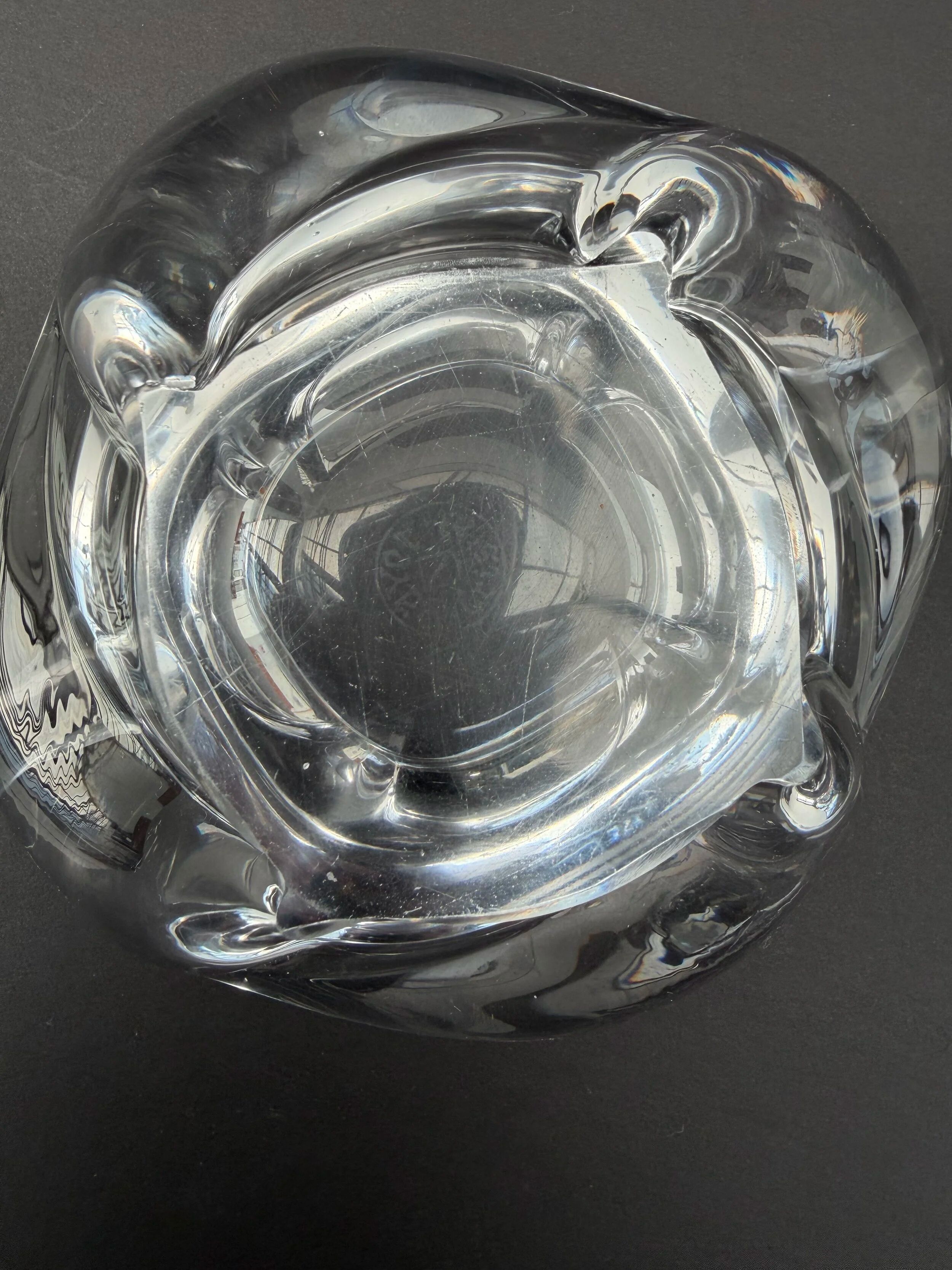 BAYEL crystal catchall, France 1960