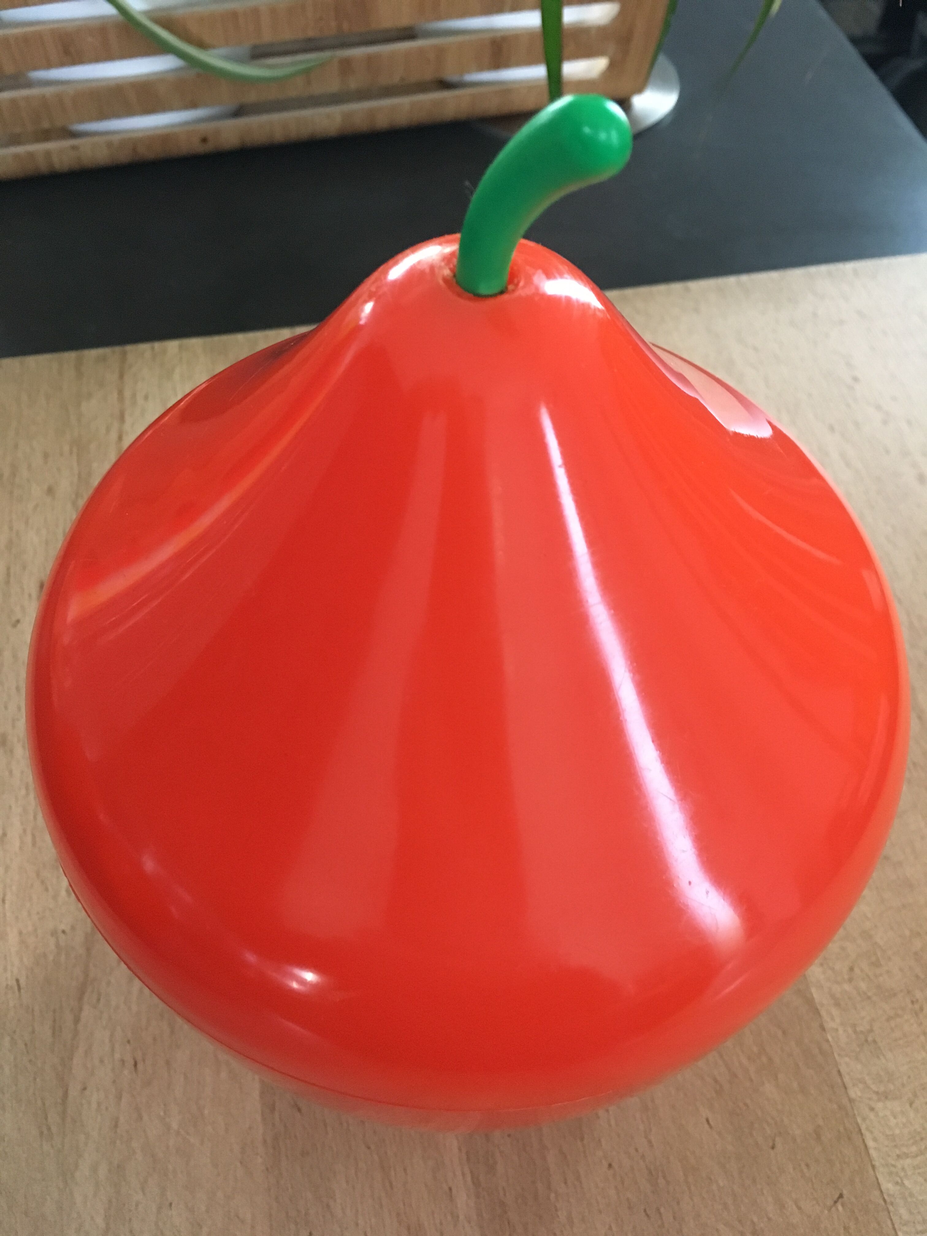 Orange pear ice bucket