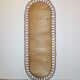 Rattan mirror from the 60's - 125x47cm