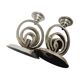 Art Deco candleholder, Germany, 1970s, set of 2