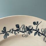 Old round dish Keller and Guérin Lunéville