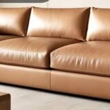 Leather sofa