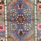 Turkish oushak rug 117x82 cm vintage carpet