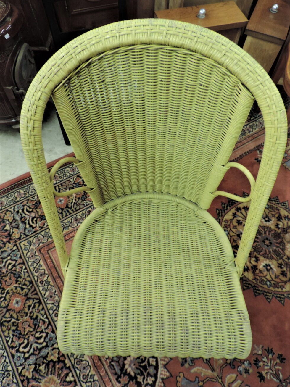 Rattan armchair 1930/1940