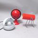 Lamperti 1960s pivoting louvre ball lamp