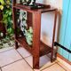 Art Deco solid wood console