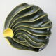 Vintage ashtray 1950 two-tone ceramic